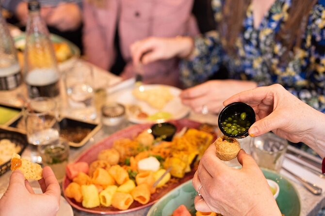3-Hour Indian Food Tasting around Leeds - Gol gappe bring the first burst of flavor