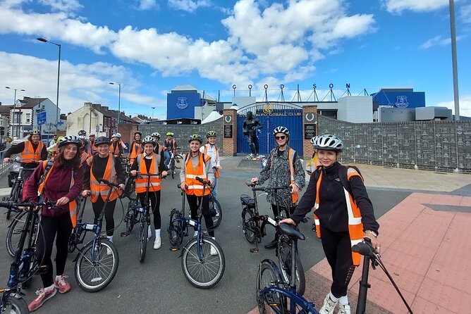 3 Hours Football Stadiums E-Bike Tour in United Kingdom - Starting at Kings Dock and entering the Baltic Triangle