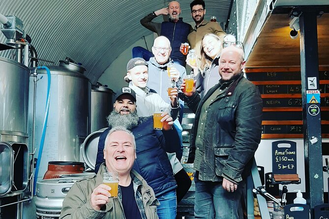 A craft beer tasting tour of the Bermondsey Beer Mile - Mash Paddle Brewery and the tasting rhythm