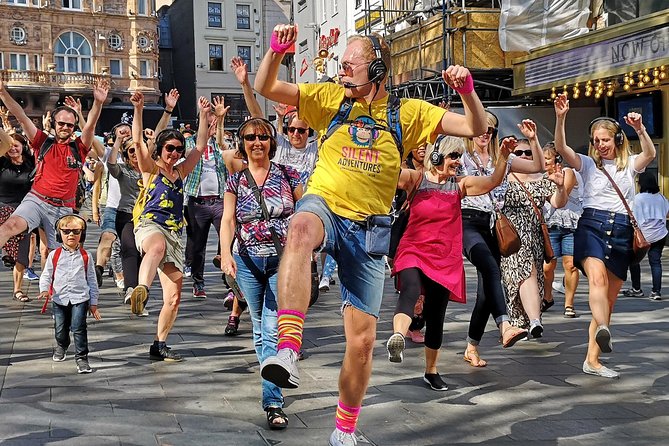 A Silent Disco Adventure in London - Starting at The Admiralty in Trafalgar Square