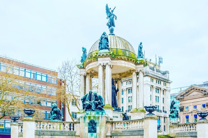 A Walk Through Time: History of Liverpool Walking Tour - At Liverpool Parish Church Gardens, the medieval beginning