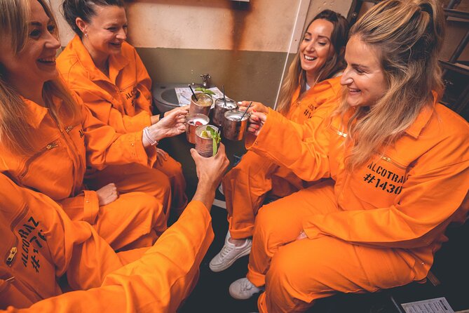 Alcotraz Prison Cocktail Experience in Manchester - Four cocktails, each tied to the story