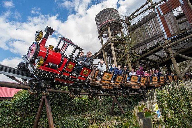 Alton Towers Resort 2 Day Admission Ticket - Accessibility and identification details to handle early