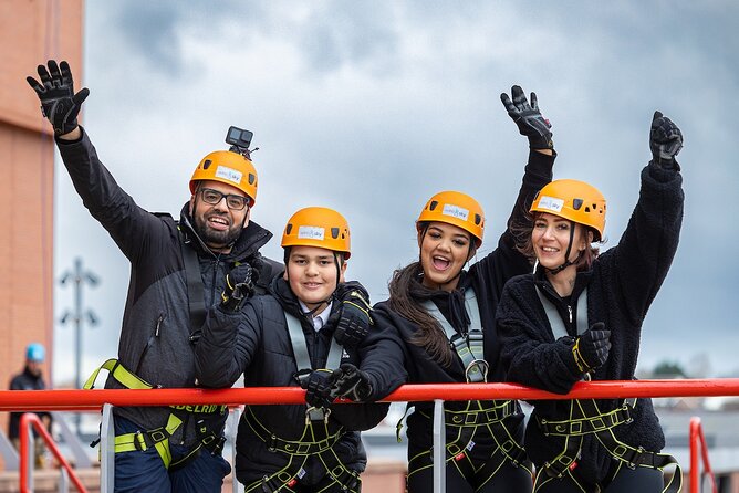 Anfield Abseil with Free Entry to the LFC Museum - Reaching the top of Anfield’s Main Stand