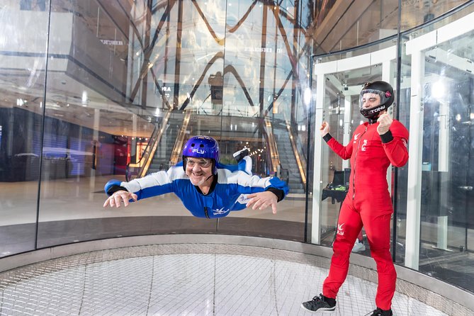 Basingstoke iFLY Indoor Skydiving Experience - 2 Flights & Certificate - Inside the vertical wind tunnel