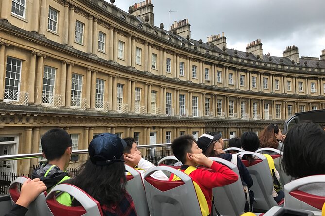 Bath Tootbus Hop-on Hop-off Sightseeing Bus Tour - The City Tour: Bath Abbey to Milsom Street