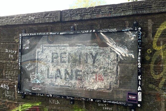 Beatles Ticket To Ride Half Day Tour Small Groups - Penny Lane, from the barber shop to the road sign