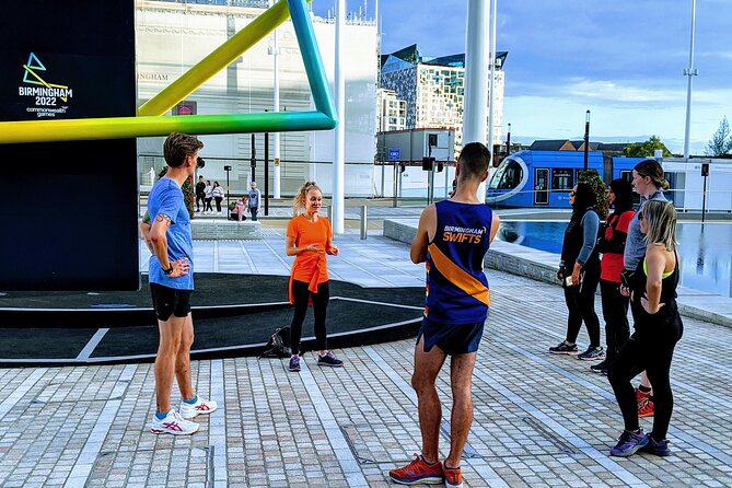 Best of Birmingham 12km Running Tour - Centenary Square brings the modern city into view