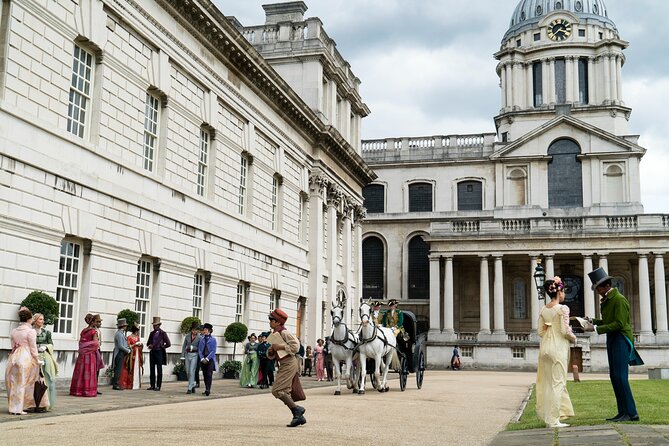 Blockbuster Film Tours - Old Royal Naval College, Greenwich - The Victorian Skittle Alley is a useful bonus