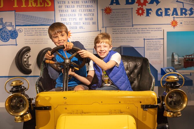 British Motor Museum Entry Ticket in Gaydon - Start with the collection’s changing decades