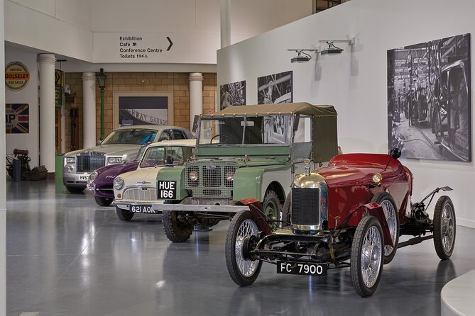 British Motor Museum Entry Ticket in Gaydon - The Jaguar collection deserves extra time