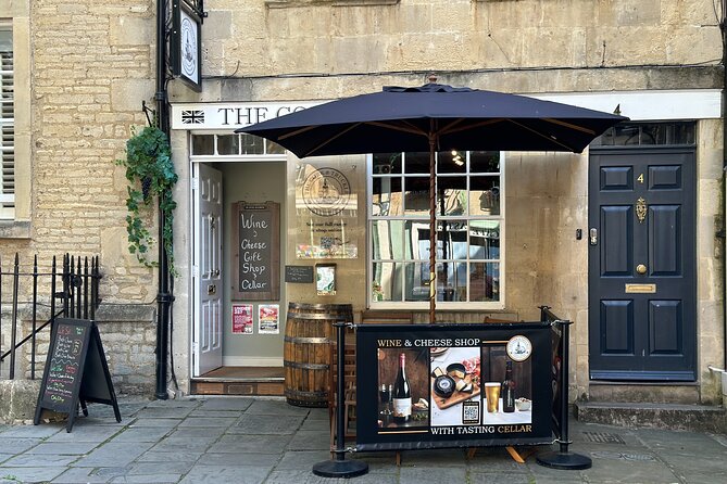 British Wine and Cheese Tasting Experience in City of Bath - Three wines, usually white, rosé, and red