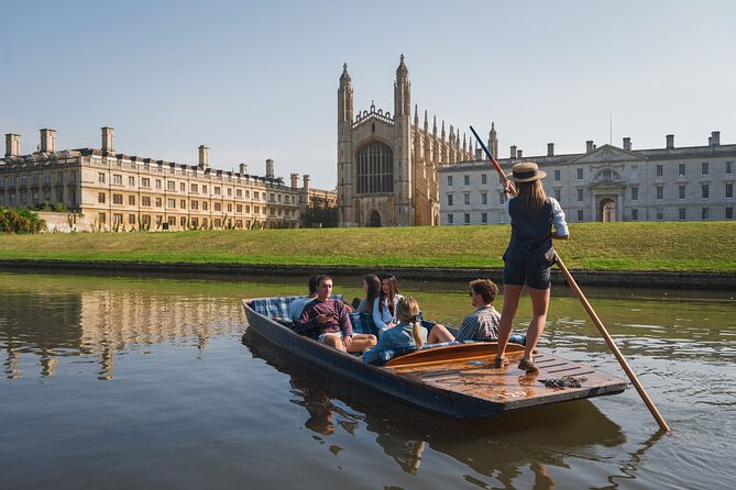 Cambridge University Colleges Guided Punting Tour - The second-oldest surviving college and women at Cambridge