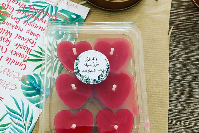 Candle Making Workshop and Bubbly in UK - Why the floating, container, and beeswax mix matters