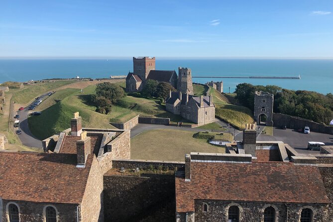 Canterbury Cathedral, Dover Castle & White Cliffs Guided Day Tour from London - Dover Castle: tunnels, towers, and broad sea views