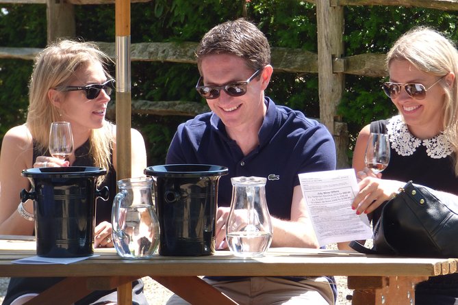 Cellar Door Wine Tour from London - A simple picnic in the Chapel Down herb garden