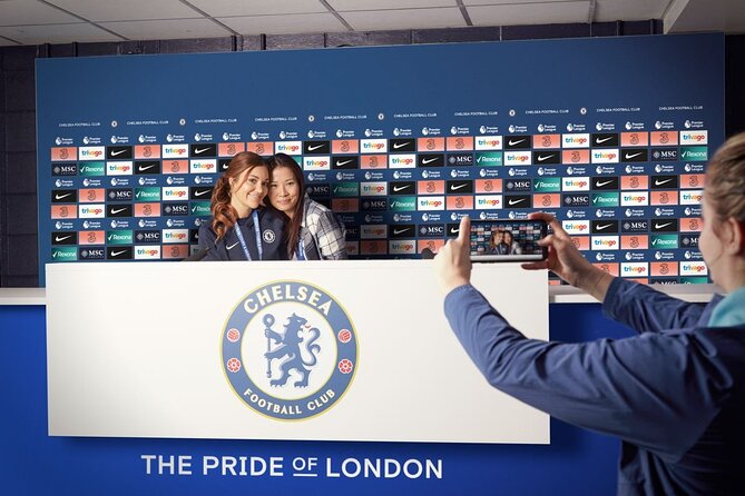 Chelsea FC Stadium Tours and Museum - Press room and club stories