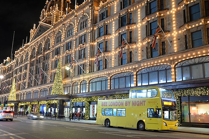 Christmas Lights Open-Top Bus Tour - Westminster and the seat of government