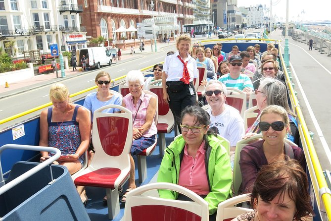 City Sightseeing Brighton Hop-On Hop-Off Bus Tour - Clock Tower and the Royal Pavilion are the strongest central stops