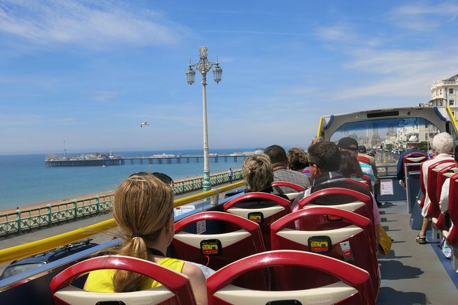 City Sightseeing Brighton Hop-On Hop-Off Bus Tour - Brighton Marina and Paston Place complete the eastern circuit