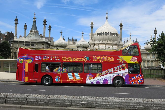 City Sightseeing Brighton Hop-On Hop-Off Bus Tour - Starting at the Palace Pier and West Pier