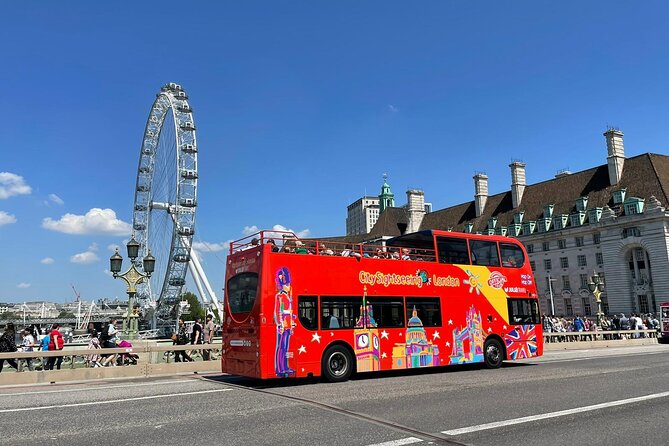 City Sightseeing London Hop-On Hop-Off Bus Tour & Bookable Extras - Blue Route: Harrods, museums, and Kensington