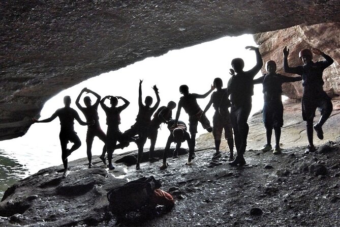 Coasteering Geopark Adventure In Torquay - Jumps chosen for confidence, not bragging rights