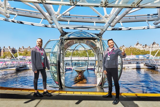 Combo Ticket: London Eye & Madame Tussauds - Taking the London Eye up to 135 metres
