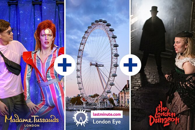 Combo Ticket: Madame Tussauds, London Eye & London Dungeon - The London Dungeon: theatrical history with a dark edge