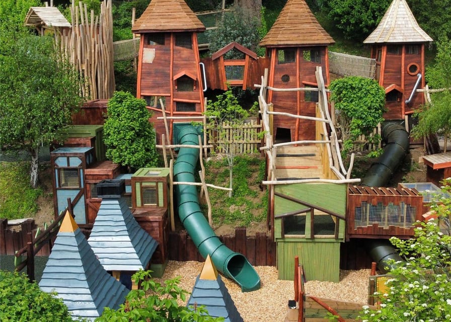 Devon: Watermouth Castle Entry - Rides for different ages and nerves