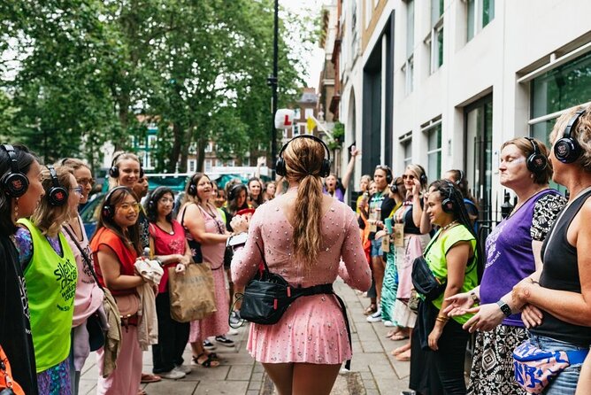 Drag Queen Disco Diva Tour - Silent Disco Walking Tour - Soho and Fitzrovia through the headphones
