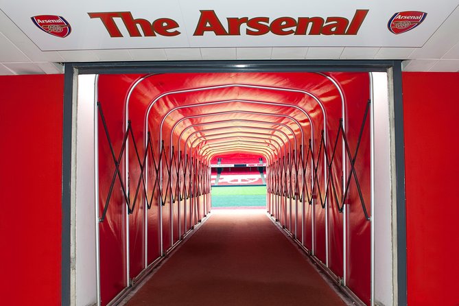 Emirates Stadium and Arsenal Museum Entrance Ticket Including Audio Guide - The players’ entrance and matchday areas