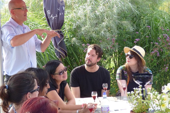 English Wine and Cheese Tour from London - Wayfarer Wines starts the tasting