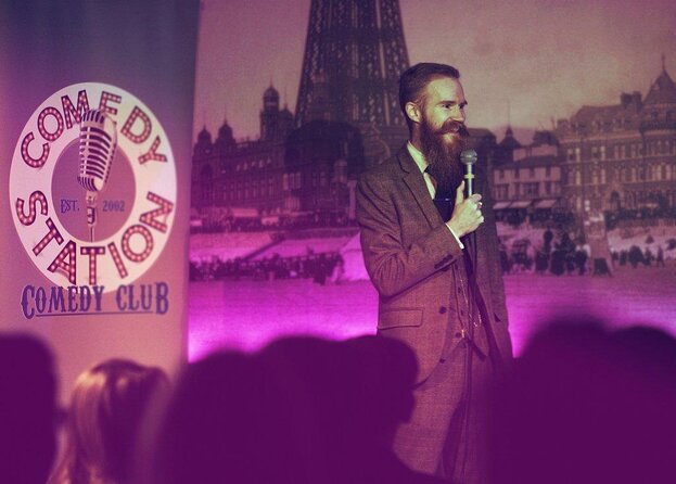 Friday & Saturday night comedy club entry - The comedy style is broad and audience-facing