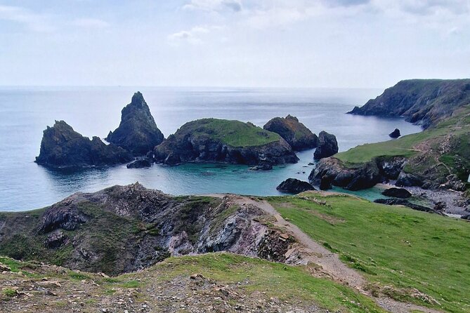 Full Day Private Guided Tour of Poldark Filming Locations - Minack Theatre and the view over Porthcurno Beach