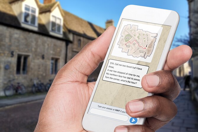 Fun, Flexible Treasure Hunt Around Oxford with Cryptic Clues & Hidden Gems - The Turf adds a useful pause point
