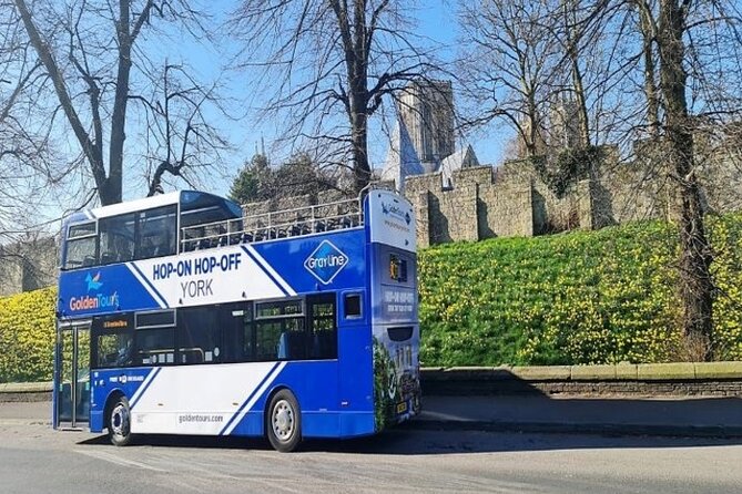 Golden Tours York Hop-on Hop-off Open Top Bus Tour with Audio Guide - Using all 20 stops