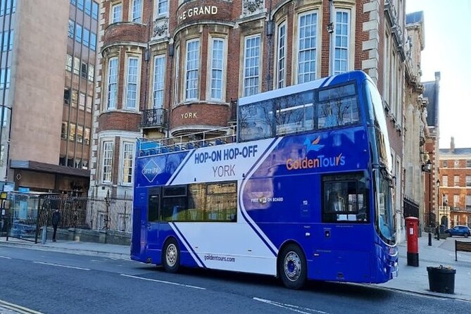 Golden Tours York Hop-on Hop-off Open Top Bus Tour with Audio Guide - A practical plan for one day