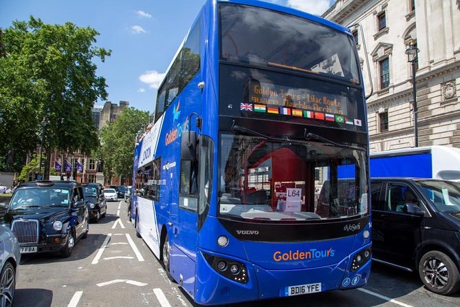 Gray Line London Hop-On Hop-Off Bus Tour with Optional Cruise - Audio commentary, live guides, and the top deck