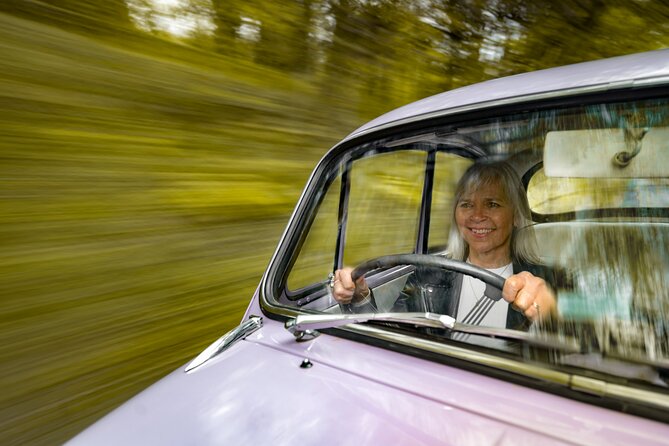 Great British Classic Car Driving Experience - A café break and souvenir photo