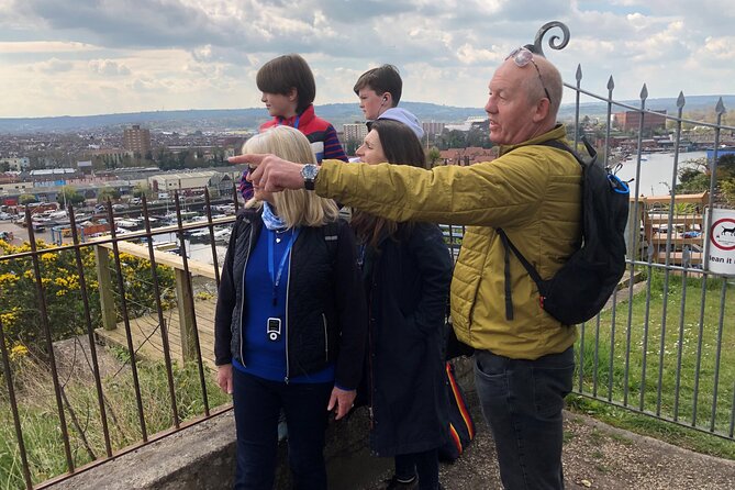 Guided Walking Tour Suspension Bridge Clifton Splendour & City. - A quiet viewpoint for Brunel’s SS Great Britain