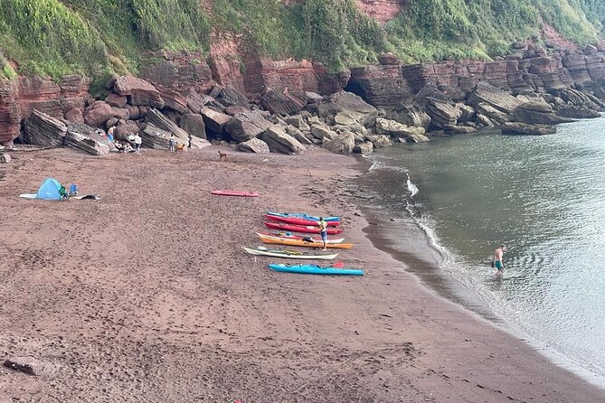 Half Day Sea kayak Guided Tour - Teignmouth Town Beach and the 30-minute shore break
