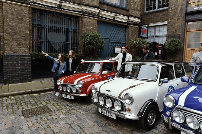Half Day Tour in a classic Mini Cooper - Covent Garden and Seven Dials on foot