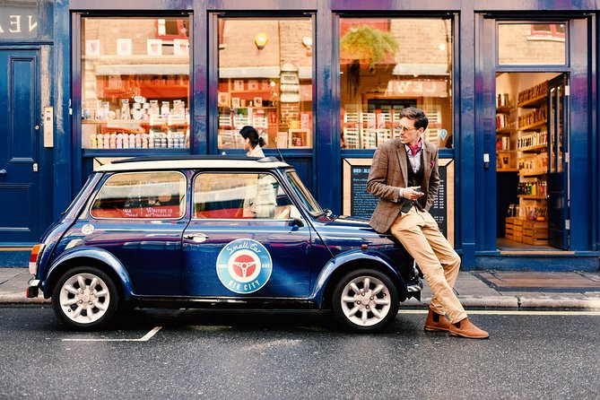 Half Day Tour in a classic Mini Cooper - Borough Market adds food and a coffee pause