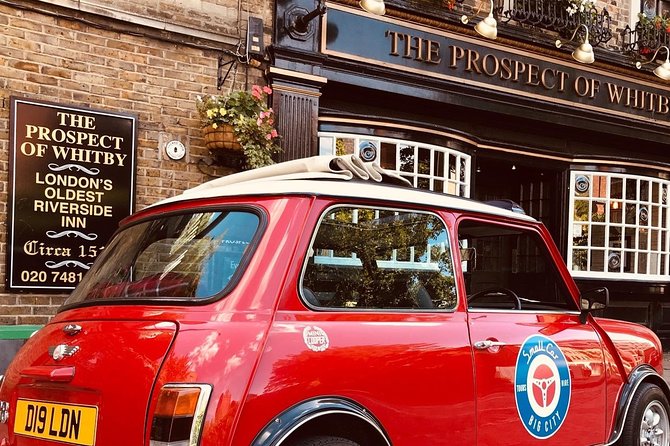 Half Day Tour in a classic Mini Cooper - One New Change supplies the city view