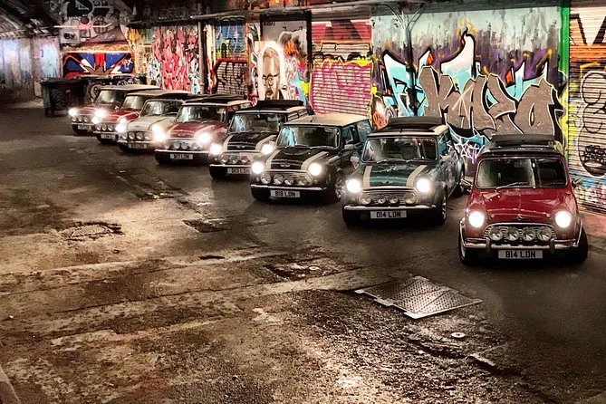 Half Day Tour in a classic Mini Cooper - Leake Street brings color and a hands-on stop