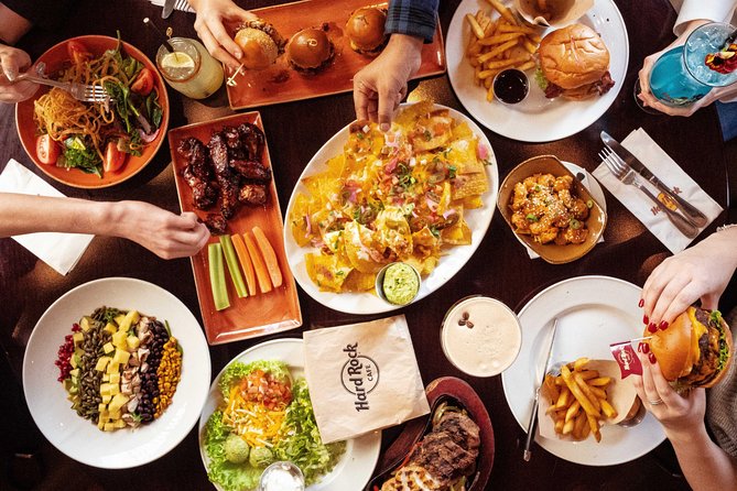 Hard Rock Cafe Piccadilly Circus with Set Menu for Lunch or Dinner - Why Piccadilly Circus makes this Hard Rock worth considering
