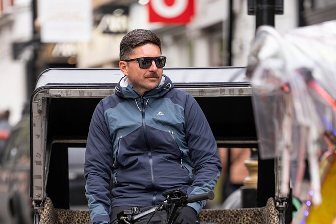 Heart of London Private Guided Rickshaw/Pedicab/Taxi Bike Tour - St. James’s, Berry Bros. & Rudd, and Bond Street