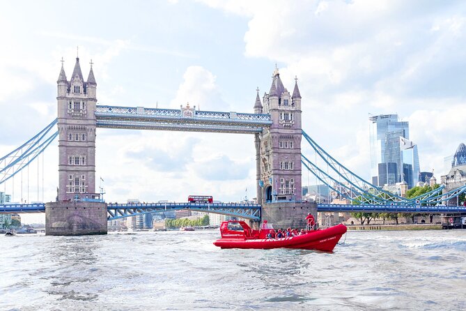 High-Speed Thames River Speedboat in London - The value of $90.08 per person