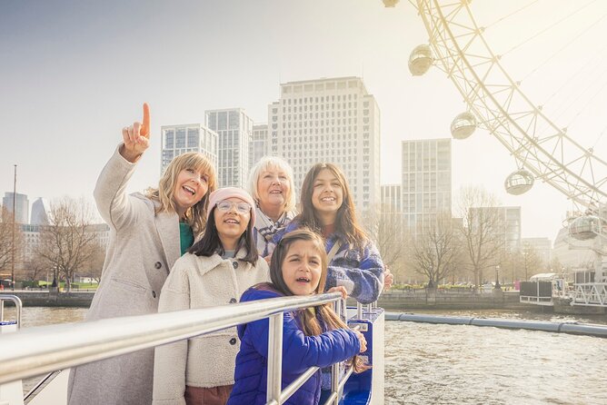 Hop-On Hop-Off Sightseeing River Cruise on the Thames - Commentary, facts, and the human touch